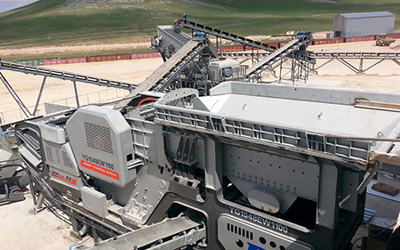 泰国日产1000吨铁矿破碎生产线